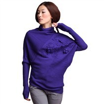 茵曼2012冬裝新款女蝙蝠袖立體勾花堆堆領針織衫82413.報價,怎么樣,茵曼2012冬裝新款女蝙蝠袖立體勾花堆堆領針織衫82413.去哪買-IT168產品報價